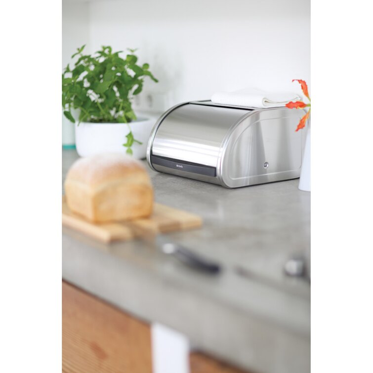 Brabantia Medium Roll Top Bread Box & Reviews | Wayfair